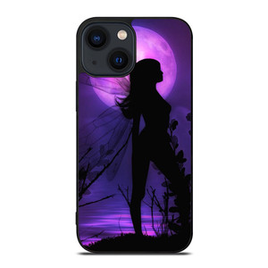 FAIRY DRAGONFLIES PURPLE MOON iPhone 14 Plus Case Cover