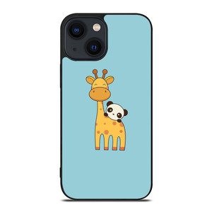 GIRAFFE AND PANDA iPhone 14 Plus Case Cover