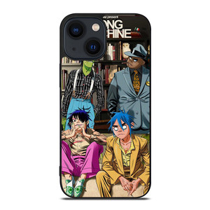 GORILLAZ BAND SONG MACHINE iPhone 14 Plus Case Cover GORILLAZ BAND SONG MACHINE iPhone 14 Plus Case Cover