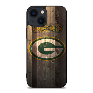 GREEN BAY PACKERS WOODEN iPhone 14 Plus Case Cover