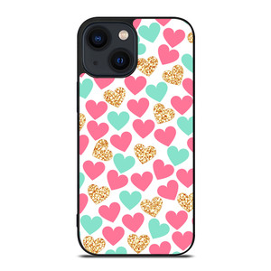 HEARTS AESTHETIC iPhone 14 Plus Case Cover HEARTS AESTHETIC iPhone 14 Plus Case Cover