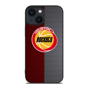 HOUSTON ROCKETS METAL LOGO iPhone 14 Plus Case Cover