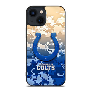 INDIANAPOLIS COLTS CAMO LOGO iPhone 14 Plus Case Cover
