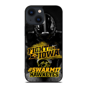 IOWA HAWKEYES FIGHT iPhone 14 Plus Case Cover