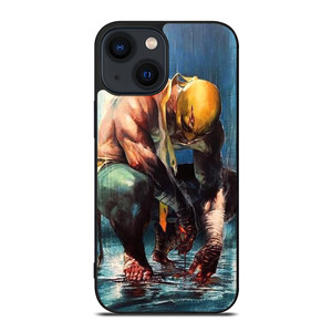 IRON FIST MARVEL ART iPhone 14 Plus Case Cover IRON FIST MARVEL ART iPhone 14 Plus Case Cover