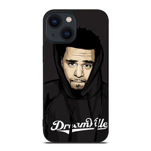 J. COLE FACE CARTOON iPhone 14 Plus Case Cover