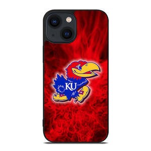 KANSAS JAYHAWKS LOGO iPhone 14 Plus Case Cover