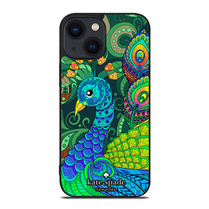 KATE SPADE NEW YORK PEACOCK iPhone 14 Plus Case Cover KATE SPADE NEW YORK PEACOCK iPhone 14 Plus Case Cover