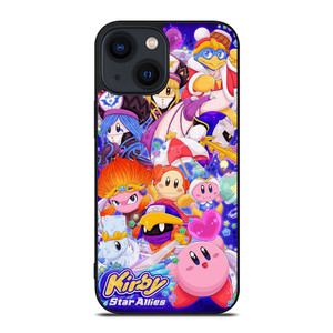 KIRBY DRAW CHARACTER iPhone 14 Plus Case Cover