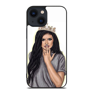KYLIE JENNER QUEEN iPhone 14 Plus Case Cover