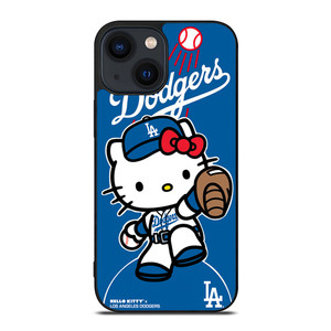 LA DODGERS HELLO KITTY 1 iPhone 14 Plus Case Cover