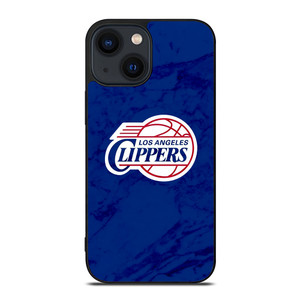 LOS ANGELES CLIPPERS MARBLE LOGO iPhone 14 Plus Case Cover