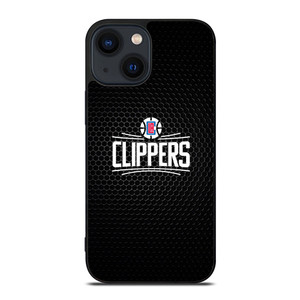 LOS ANGELES CLIPPERS METAL LOGO iPhone 14 Plus Case Cover LOS ANGELES CLIPPERS METAL LOGO iPhone 14 Plus Case Cover