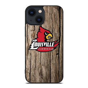 LOUISVILLE CARDINALS WOODEN iPhone 14 Plus Case Cover