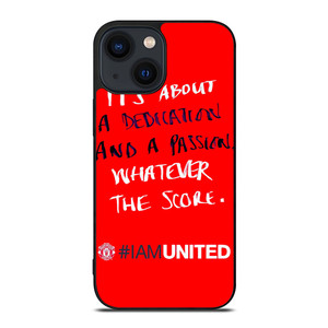 MANCHESTER UNITED I AM UNITED iPhone 14 Plus Case Cover