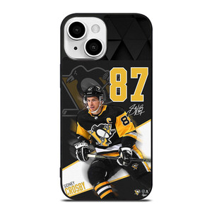 PITTSBURGH PENGUINS SIDNEY CROSBY 87 iPhone 13 Mini Case Cover