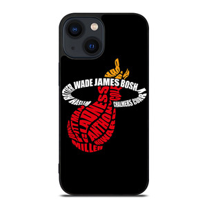 MIAMI HEAT LOGO iPhone 14 Plus Case Cover