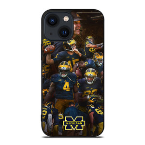 MICHIGAN WOLVERINES SQUAD iPhone 14 Plus Case Cover