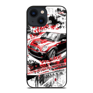 MINI COOPER RACING iPhone 14 Plus Case Cover MINI COOPER RACING iPhone 14 Plus Case Cover