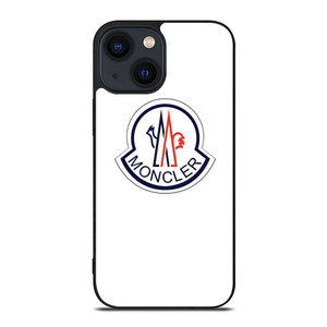 MONCLER LOGO WHITE iPhone 14 Plus Case Cover MONCLER LOGO WHITE iPhone 14 Plus Case Cover