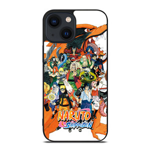 NARUTO ALL CHARACTERS ANIME 3 iPhone 14 Plus Case Cover