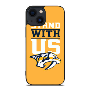 NASHVILLE PREDATORS STAND WITH US iPhone 14 Plus Case Cover