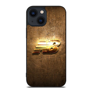 NEW BALANCE GOLD LOGO iPhone 14 Plus Case Cover NEW BALANCE GOLD LOGO iPhone 14 Plus Case Cover