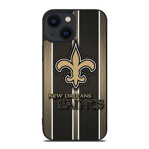 NEW ORLEANS SAINTS STRIPE iPhone 14 Plus Case Cover NEW ORLEANS SAINTS STRIPE iPhone 14 Plus Case Cover
