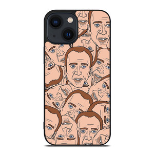 NICOLAS CAGE COLLAGE iPhone 14 Plus Case Cover NICOLAS CAGE COLLAGE iPhone 14 Plus Case Cover