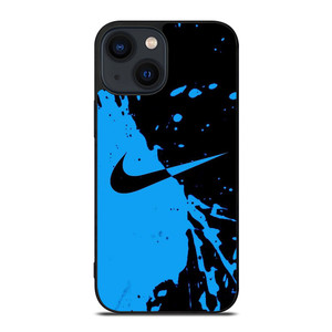 NIKE BLUE SPLASH iPhone 14 Plus Case Cover