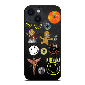 NIRVANA ROCK BAND ART iPhone 14 Plus Case Cover
