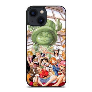 ONE PIECE LUFFY FRIENDS iPhone 14 Plus Case Cover