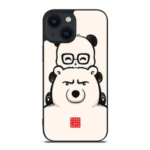 PANDA AND POLAR BEAR iPhone 14 Plus Case Cover PANDA AND POLAR BEAR iPhone 14 Plus Case Cover