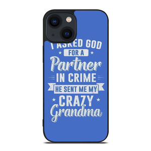 PARTNER IN CRIME GRANDMA 2 iPhone 14 Plus Case Cover