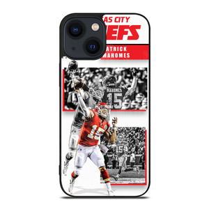 PATRICK MAHOMES CHIEFS iPhone 14 Plus Case Cover PATRICK MAHOMES CHIEFS iPhone 14 Plus Case Cover