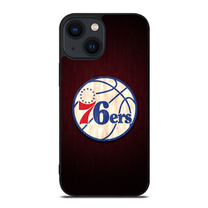 PHILADELPHIA 76ERS WOODEN LOGO iPhone 14 Plus Case Cover