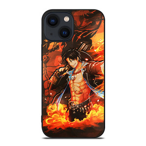 PORTGAS D ACE ONE PIECE iPhone 14 Plus Case Cover PORTGAS D ACE ONE PIECE iPhone 14 Plus Case Cover