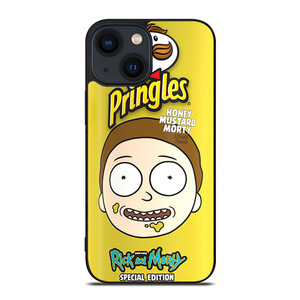 PRINGLES POTATO CHIPS RICK AND MORTY iPhone 14 Plus Case Cover PRINGLES POTATO CHIPS RICK AND MORTY iPhone 14 Plus Case Cover