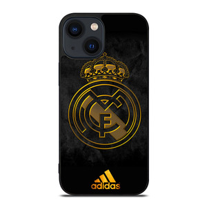 REAL MADRID GOLD iPhone 14 Plus Case Cover REAL MADRID GOLD iPhone 14 Plus Case Cover