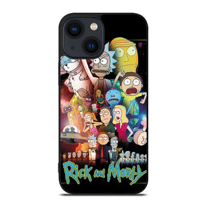 RICK AND MORTY COLLAGE NEW iPhone 14 Plus Case Cover