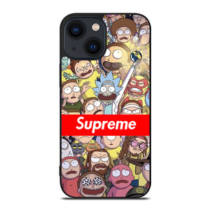 RICK AND MORTY COLLAGE iPhone 14 Plus Case Cover