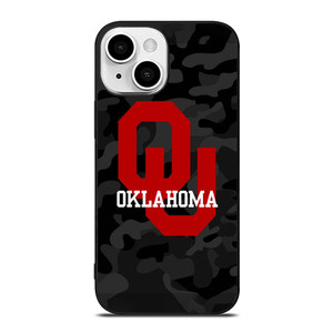 OKLAHOMA SOONERS CAMO iPhone 13 Mini Case Cover