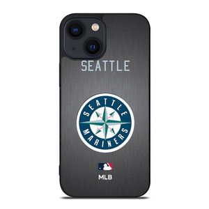 SEATTLE MARINERS MLB LOGO 2 iPhone 14 Plus Case Cover SEATTLE MARINERS MLB LOGO 2 iPhone 14 Plus Case Cover