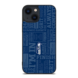 SEATTLE SEAHAWKS MANTRA iPhone 14 Plus Case Cover SEATTLE SEAHAWKS MANTRA iPhone 14 Plus Case Cover