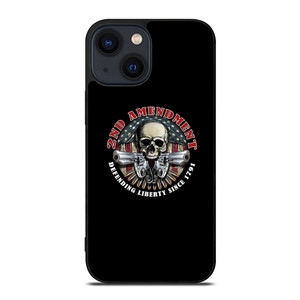 SECOND AMENDMENT AMERICAN GUN iPhone 14 Plus Case Cover