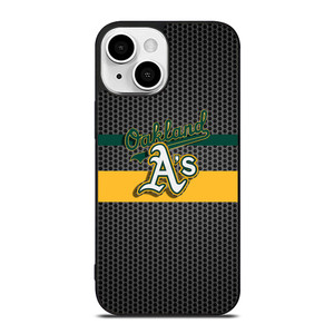 OAKLAND ATHLETICS METAL LOGO iPhone 13 Mini Case Cover OAKLAND ATHLETICS METAL LOGO iPhone 13 Mini Case Cover