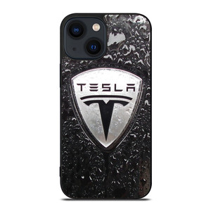 TESLA RAINDROP LOGO iPhone 14 Plus Case Cover TESLA RAINDROP LOGO iPhone 14 Plus Case Cover