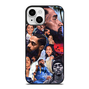 NIPSEY HUSSLE COLLAGE iPhone 13 Mini Case Cover NIPSEY HUSSLE COLLAGE iPhone 13 Mini Case Cover