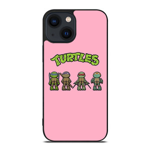 TMNT CHIBI PINK iPhone 14 Plus Case Cover