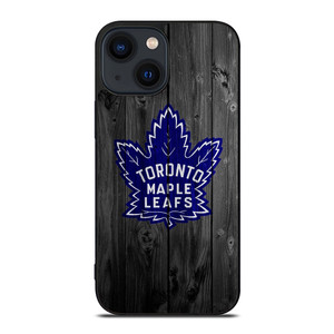 TORONTO MAPLE LEAFS WOODEN iPhone 14 Plus Case Cover